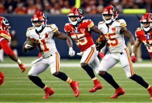 What are the latest updates on the NFL game involving the Kansas City Chiefs?