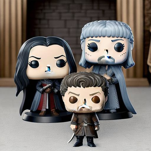 What is the significance of NFT Game of Thrones Funko figures and how do they work?